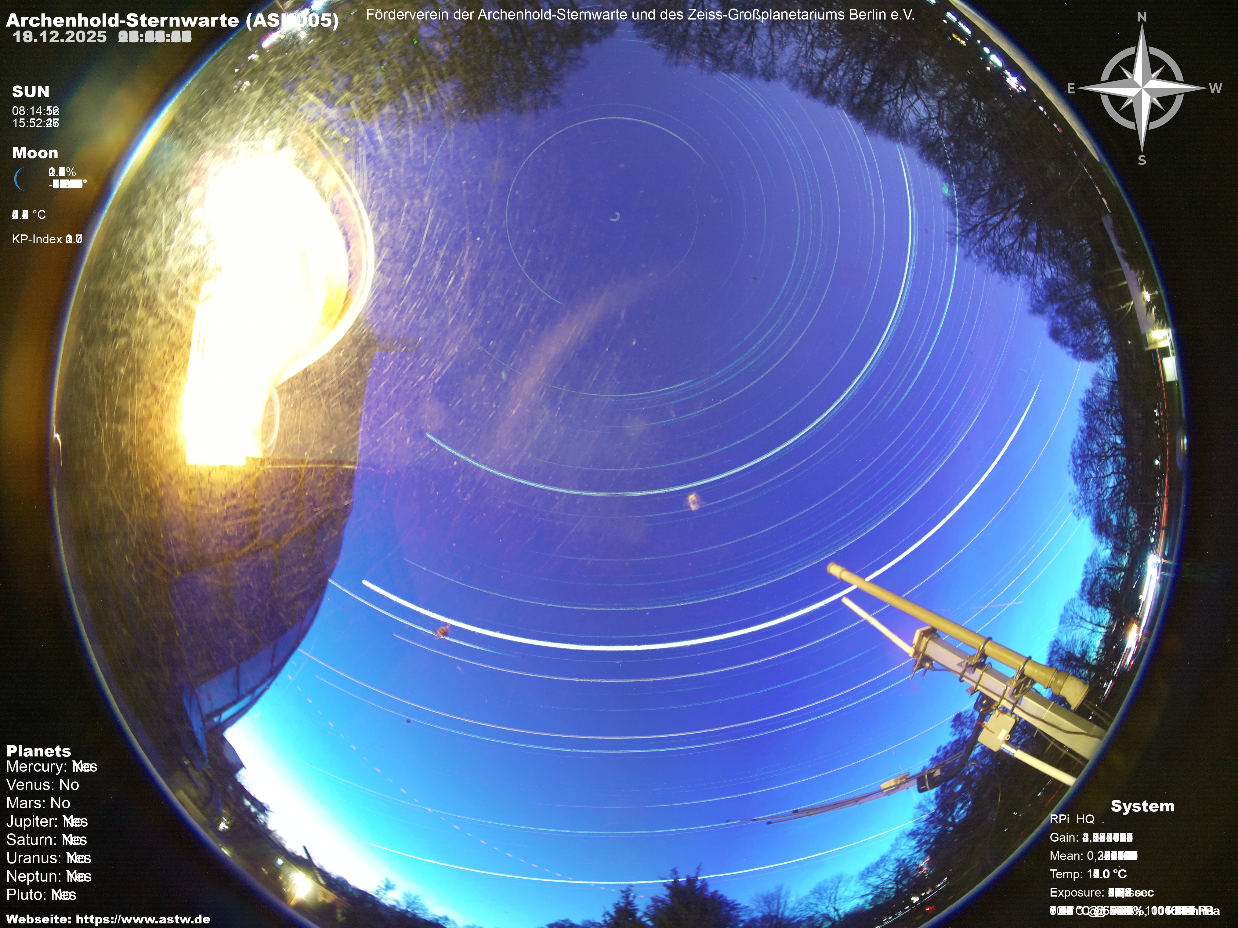 Startrails-Vergleich