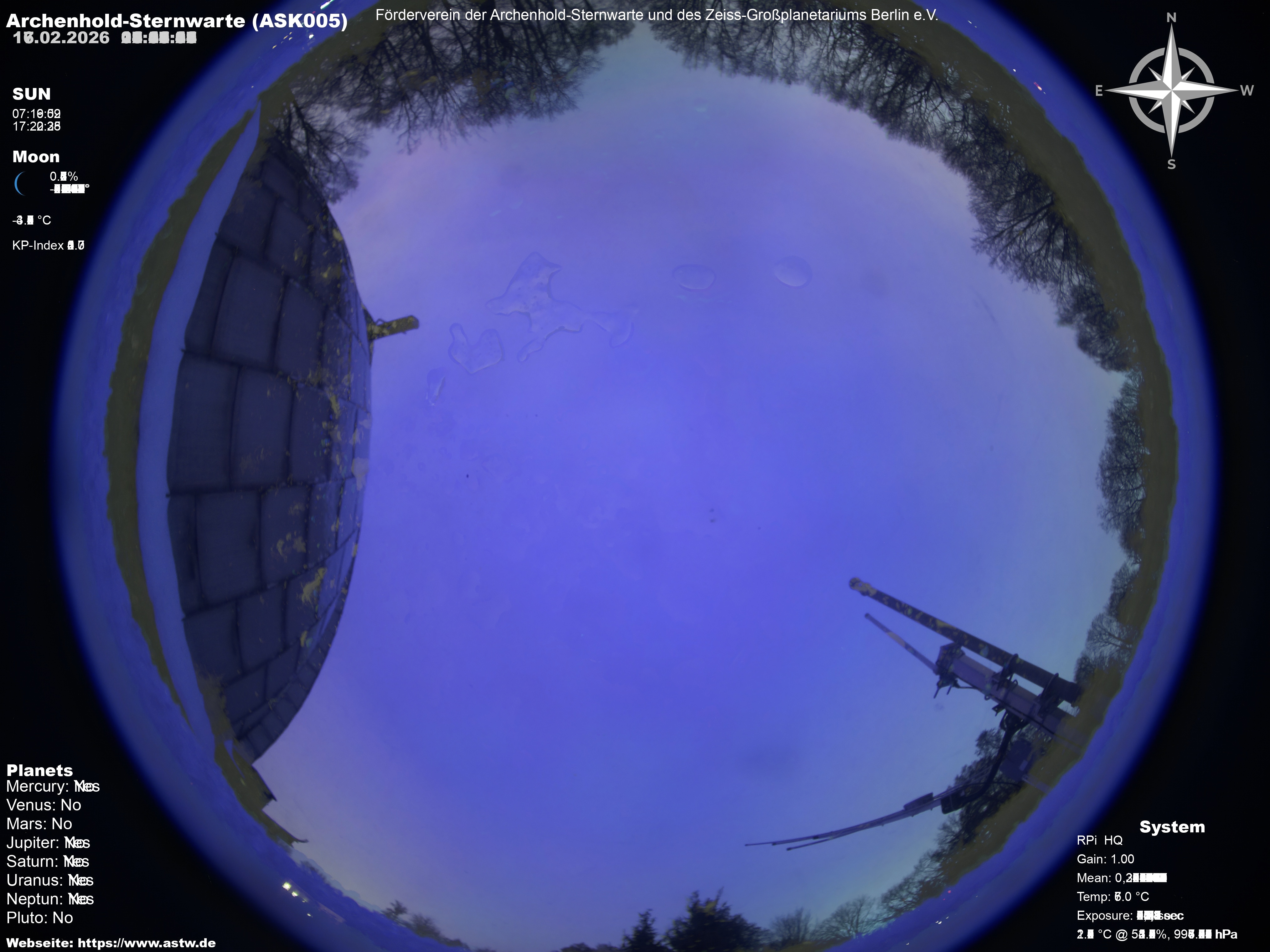 Startrails-Vergleich